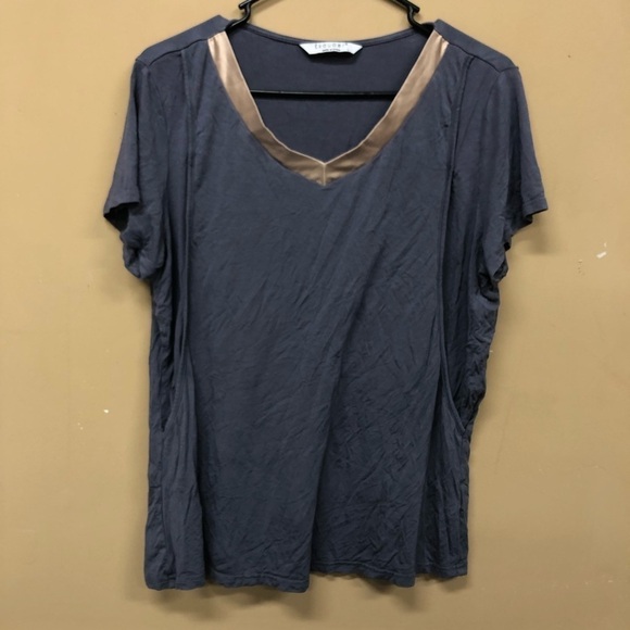 Ekouaer Maternity Clothes Nursing Tops Shirt Gray - Picture 1 of 5